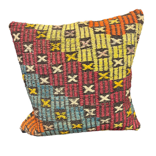 Ethnic Cushion Cover (16" x 16")