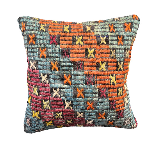 Ethnic Cushion Cover (16" x 16")