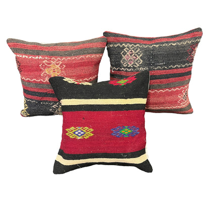 Ethnic Cushion Cover Set (16" x 16")