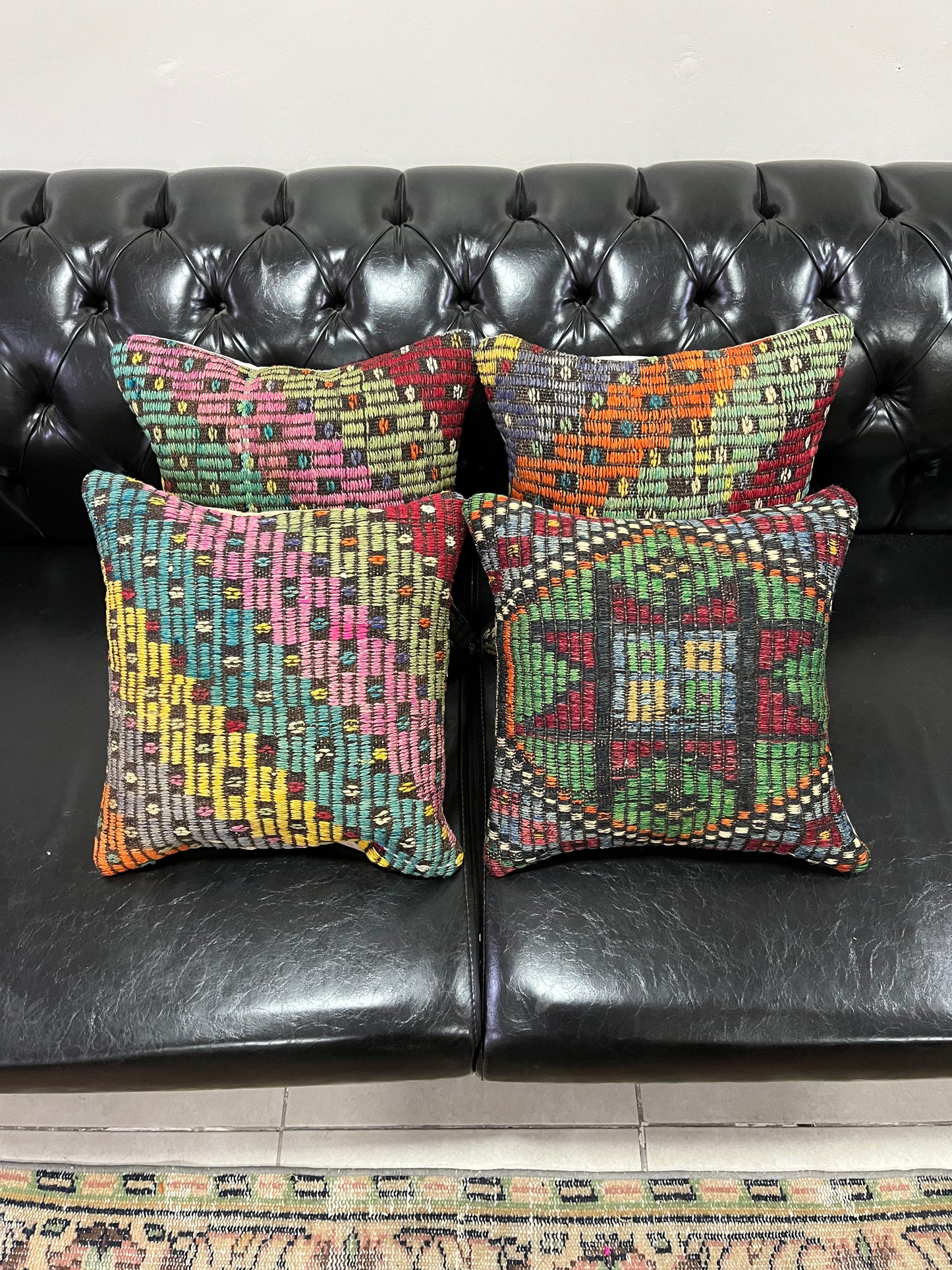 Ethnic Cushion Cover Set (16" x 16")