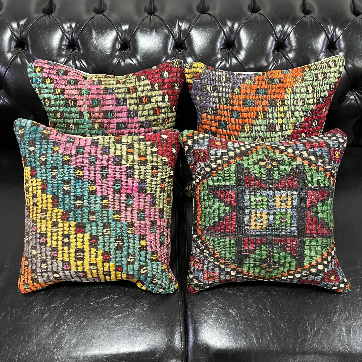 Ethnic Cushion Cover Set (16" x 16")