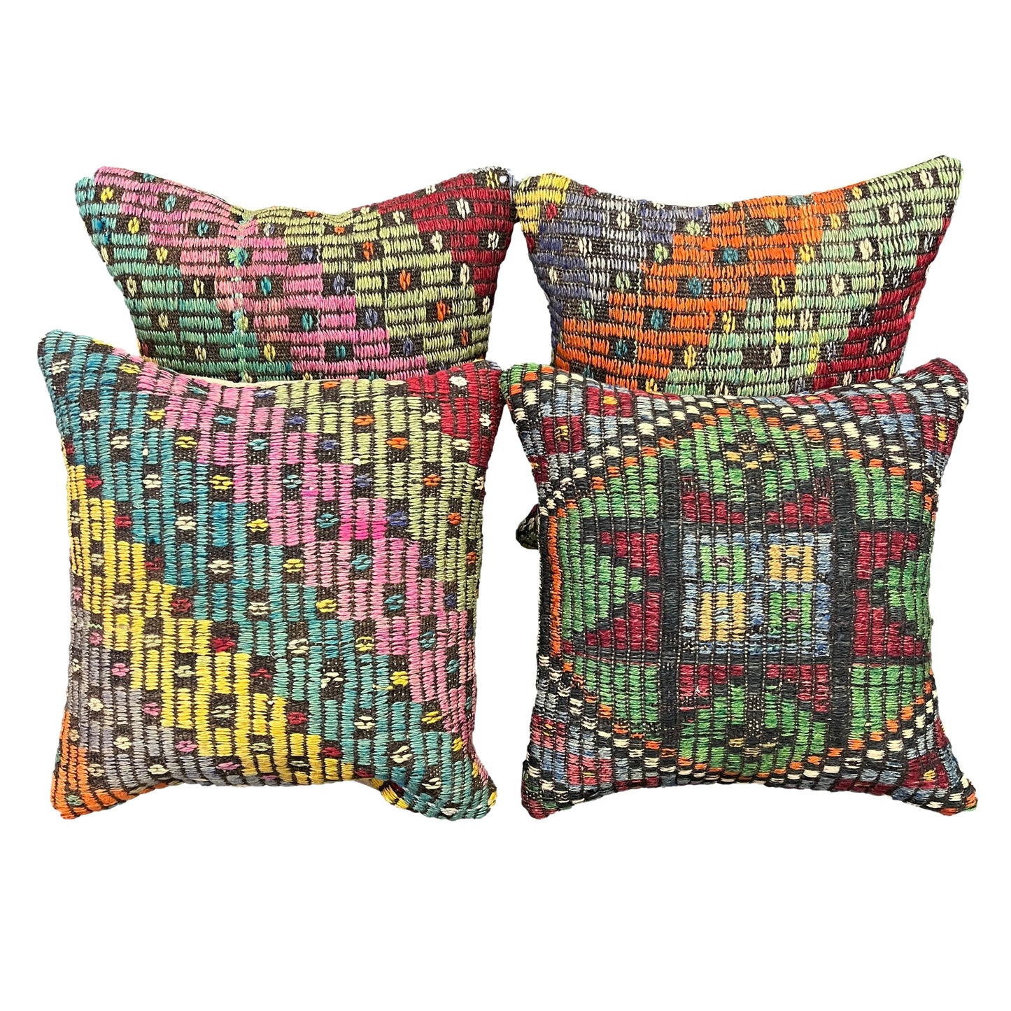 Ethnic Cushion Cover Set (16" x 16")