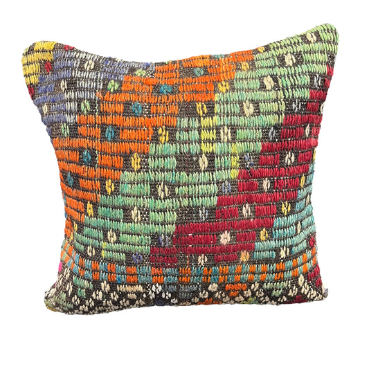 Ethnic Cushion Cover (16" x 16")