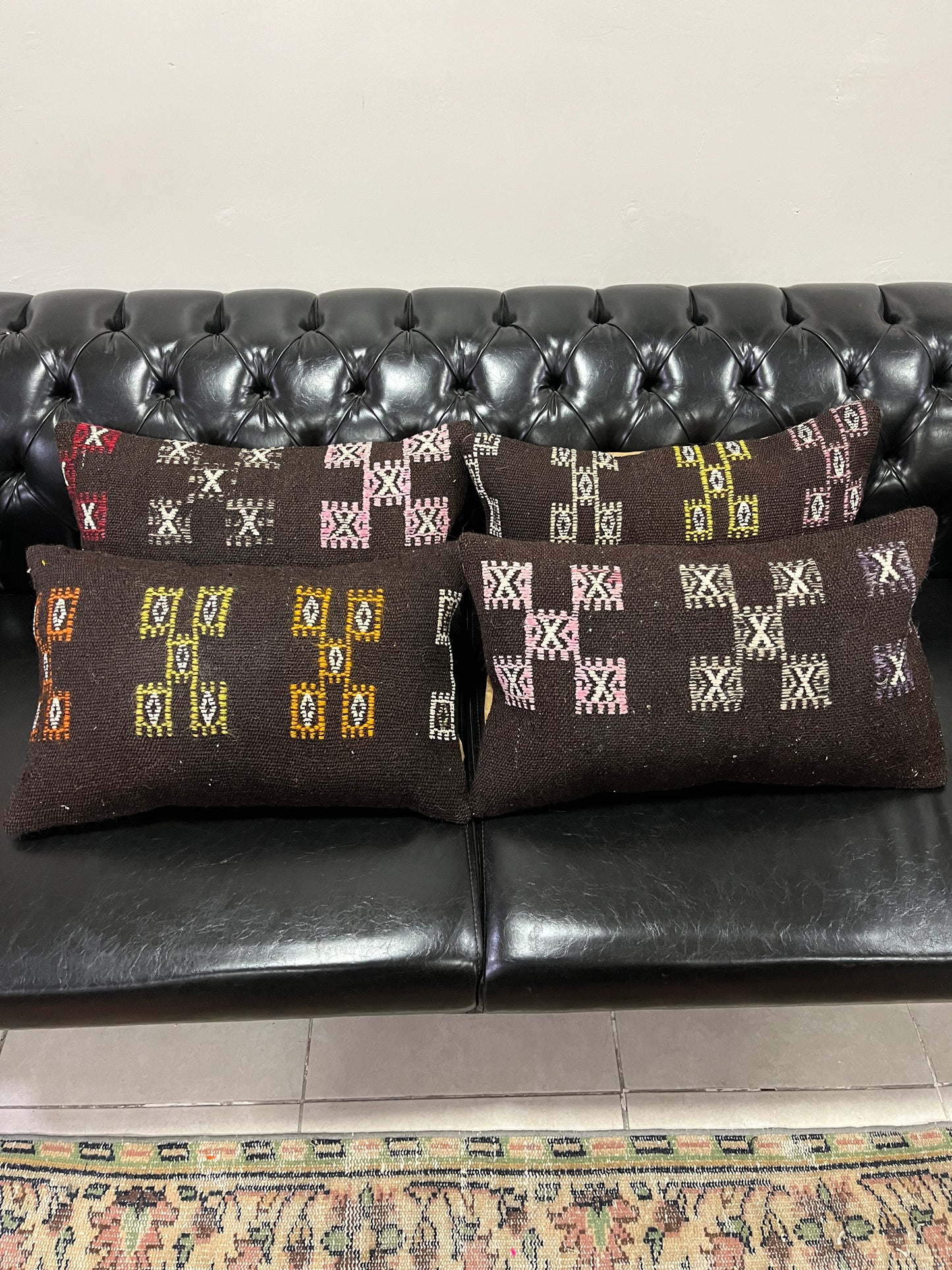 Ethnic Cushion Cover Set (16" x 24")