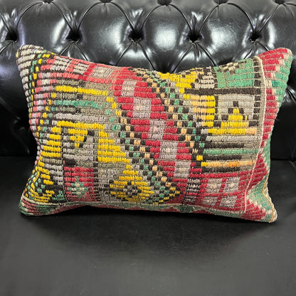 Ethnic Cushion Cover Set (16" x 24")