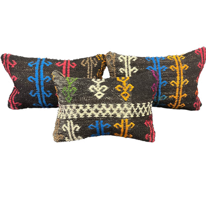 Ethnic Cushion Cover Set (14" x 22")