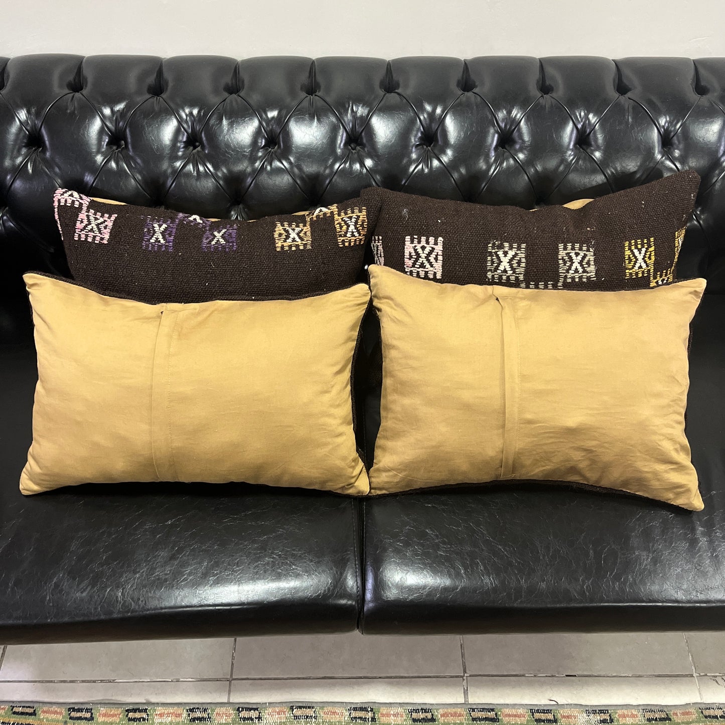 Ethnic Cushion Cover Set (16" x 24")