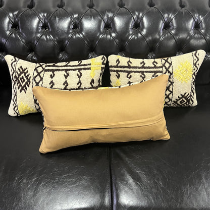 Ethnic Cushion Cover Set (12" x 20")