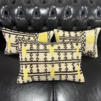 Ethnic Cushion Cover Set (16" x 24")