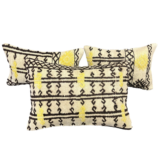 Ethnic Cushion Cover Set (16" x 24")