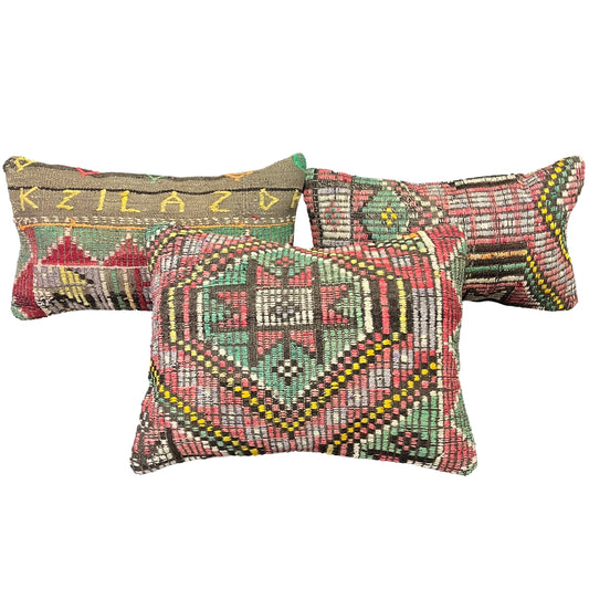 Ethnic Cushion Cover Set (16" x 22")