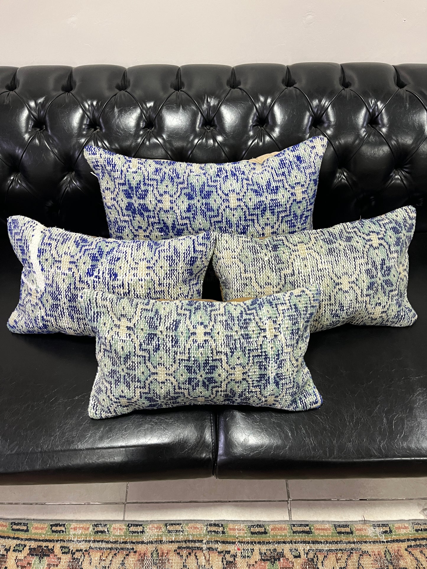 Ethnic Cushion Cover Set (12" x 20")