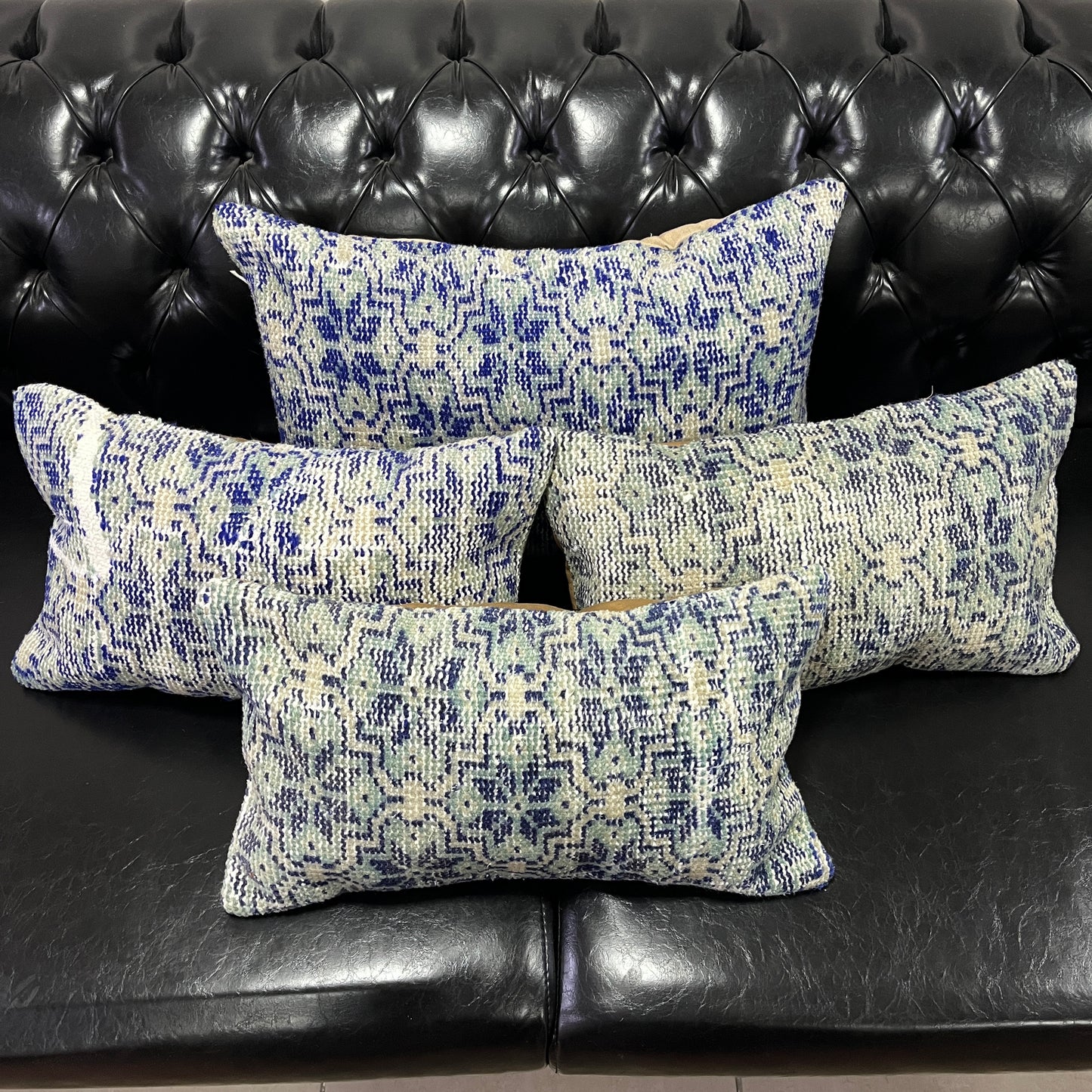 Ethnic Cushion Cover Set (12" x 20")