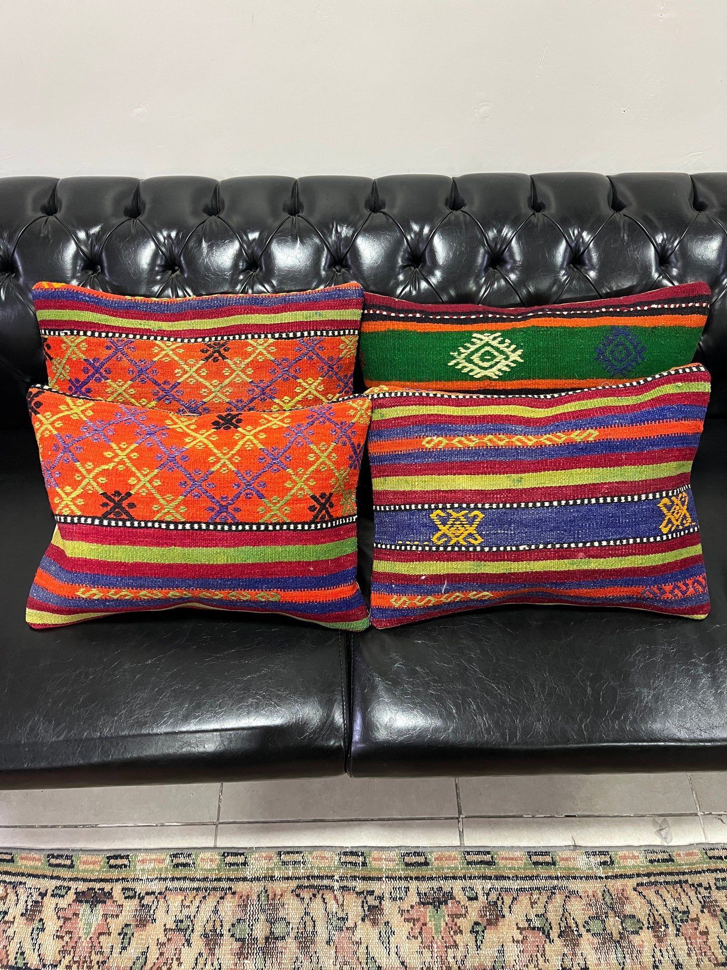 Ethnic Cushion Cover Set (16" x 22")