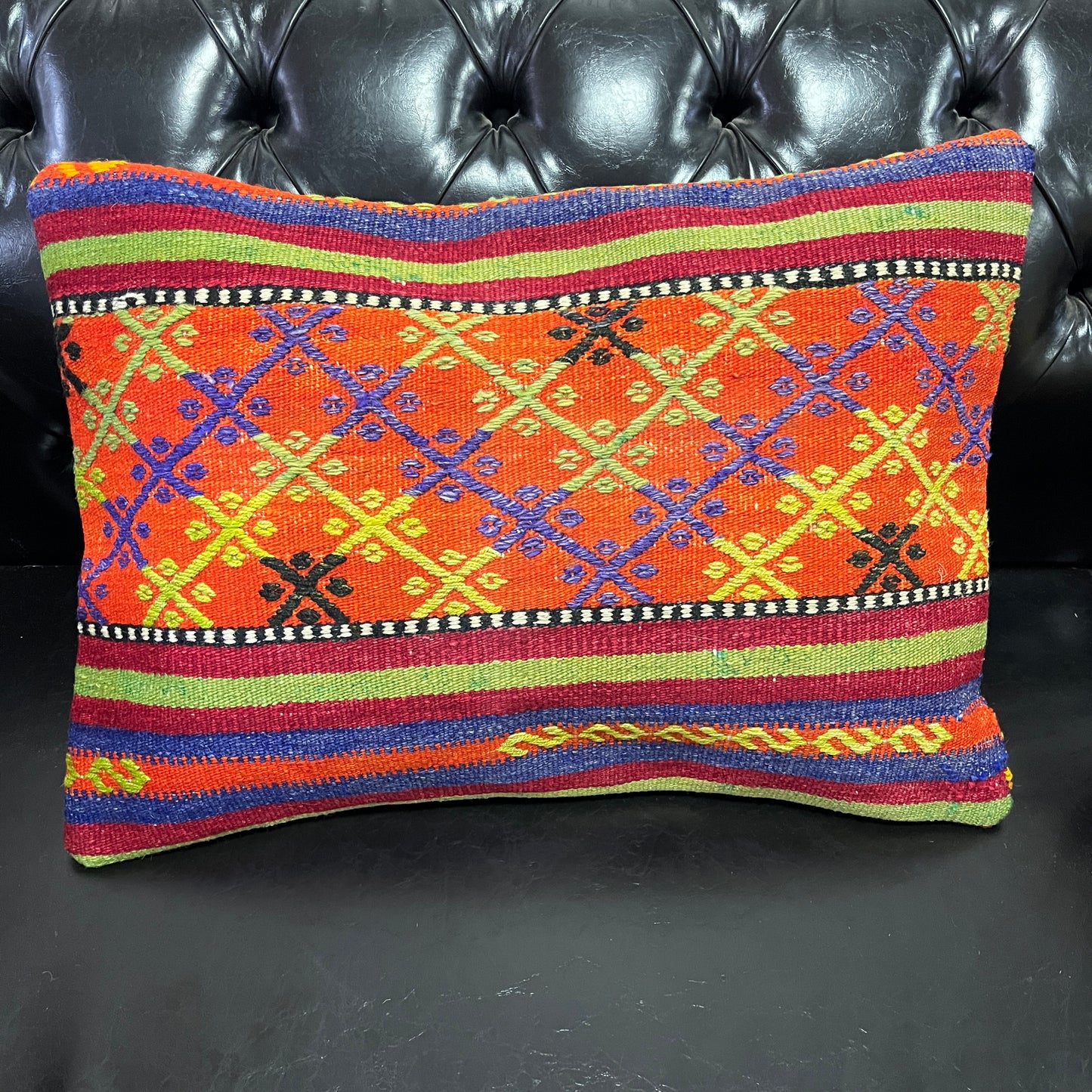 Ethnic Cushion Cover (16" x 22")