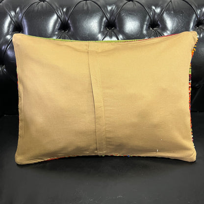 Ethnic Cushion Cover (16" x 22")