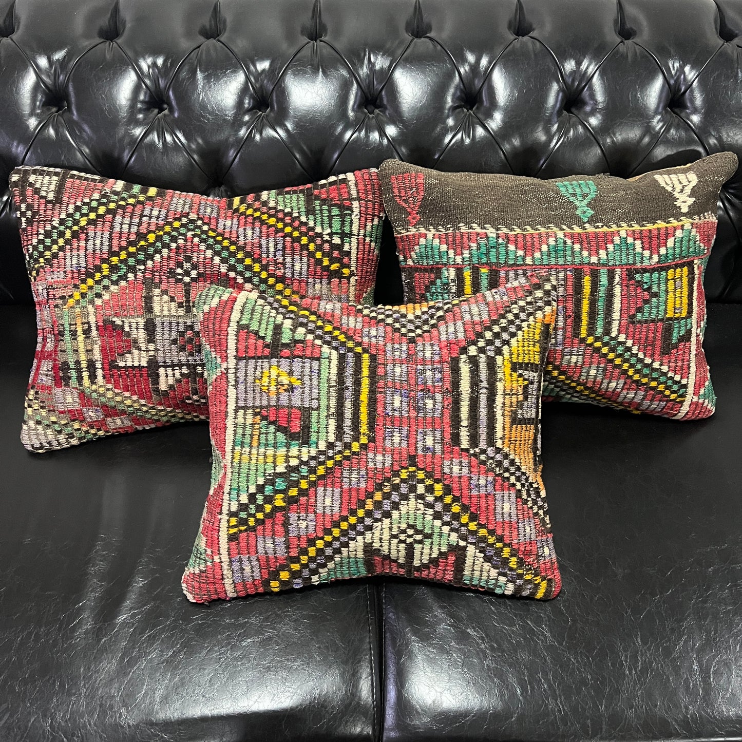 Ethnic Cushion Cover Set (16" x 18")