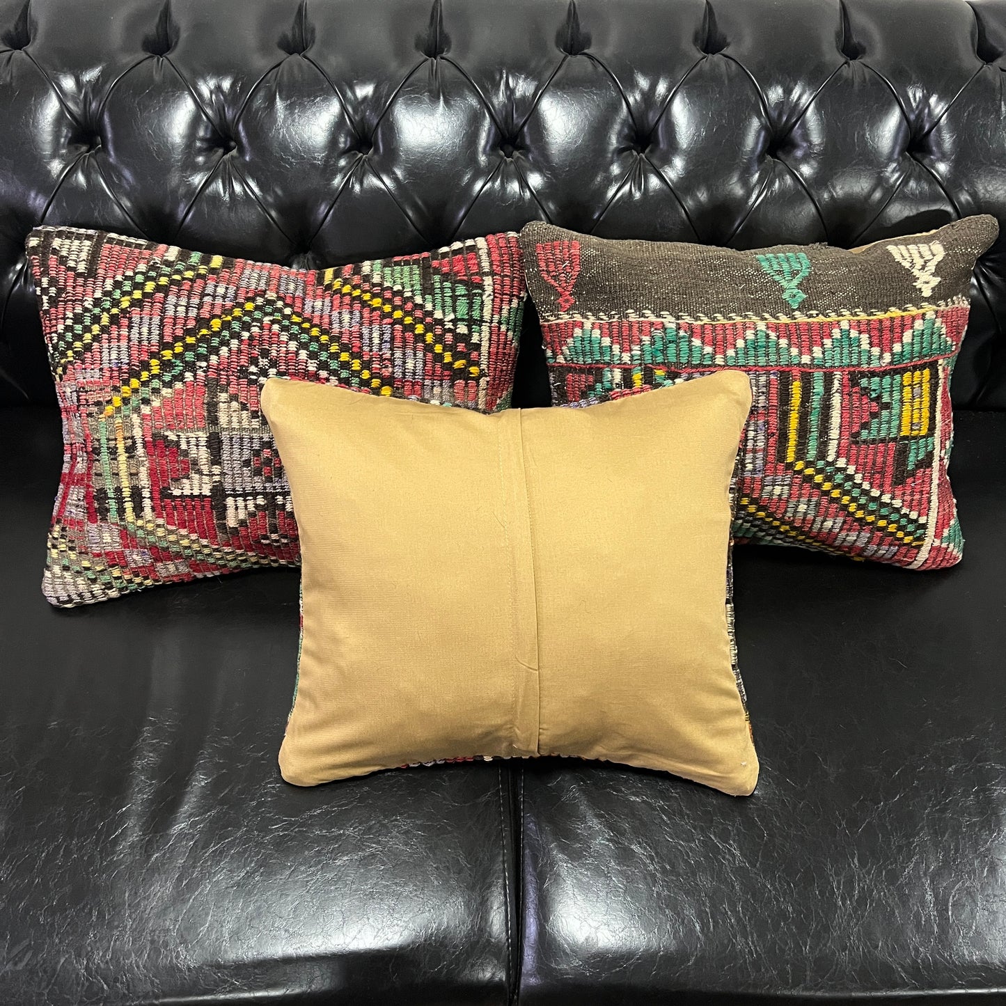 Ethnic Cushion Cover Set (16" x 18")