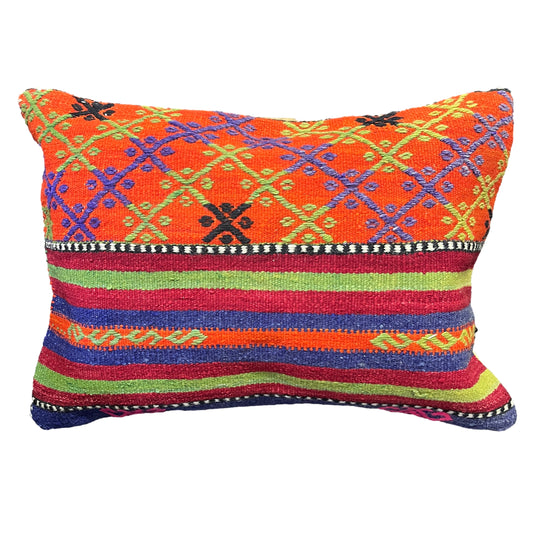 Ethnic Cushion Cover (16" x 22")