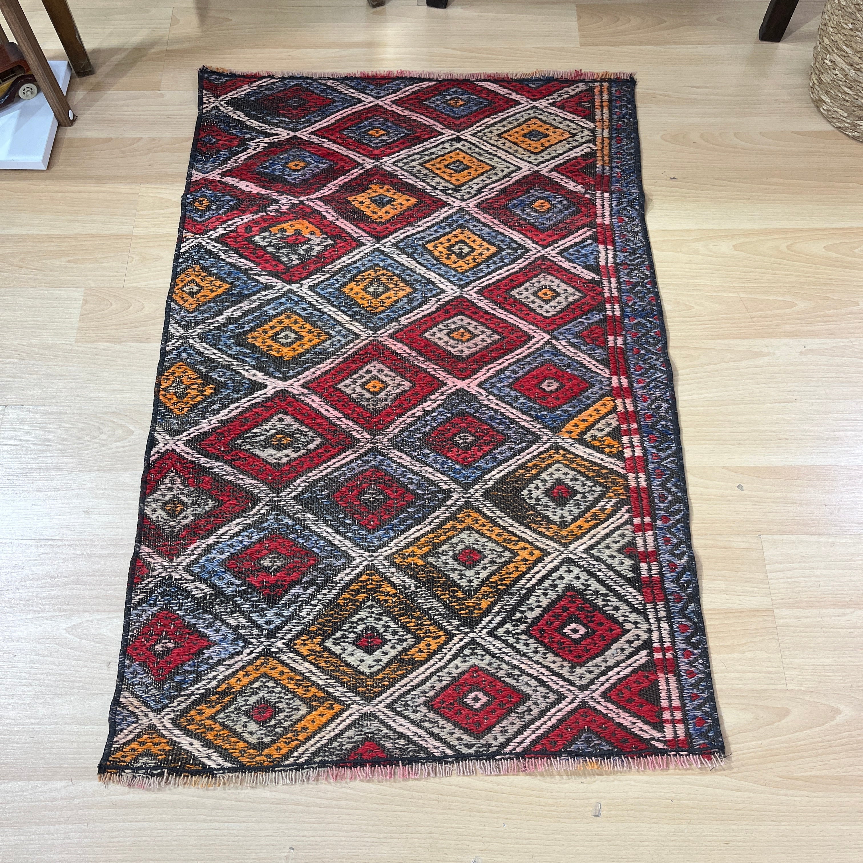 Authentic Handwoven Turkish Kilim