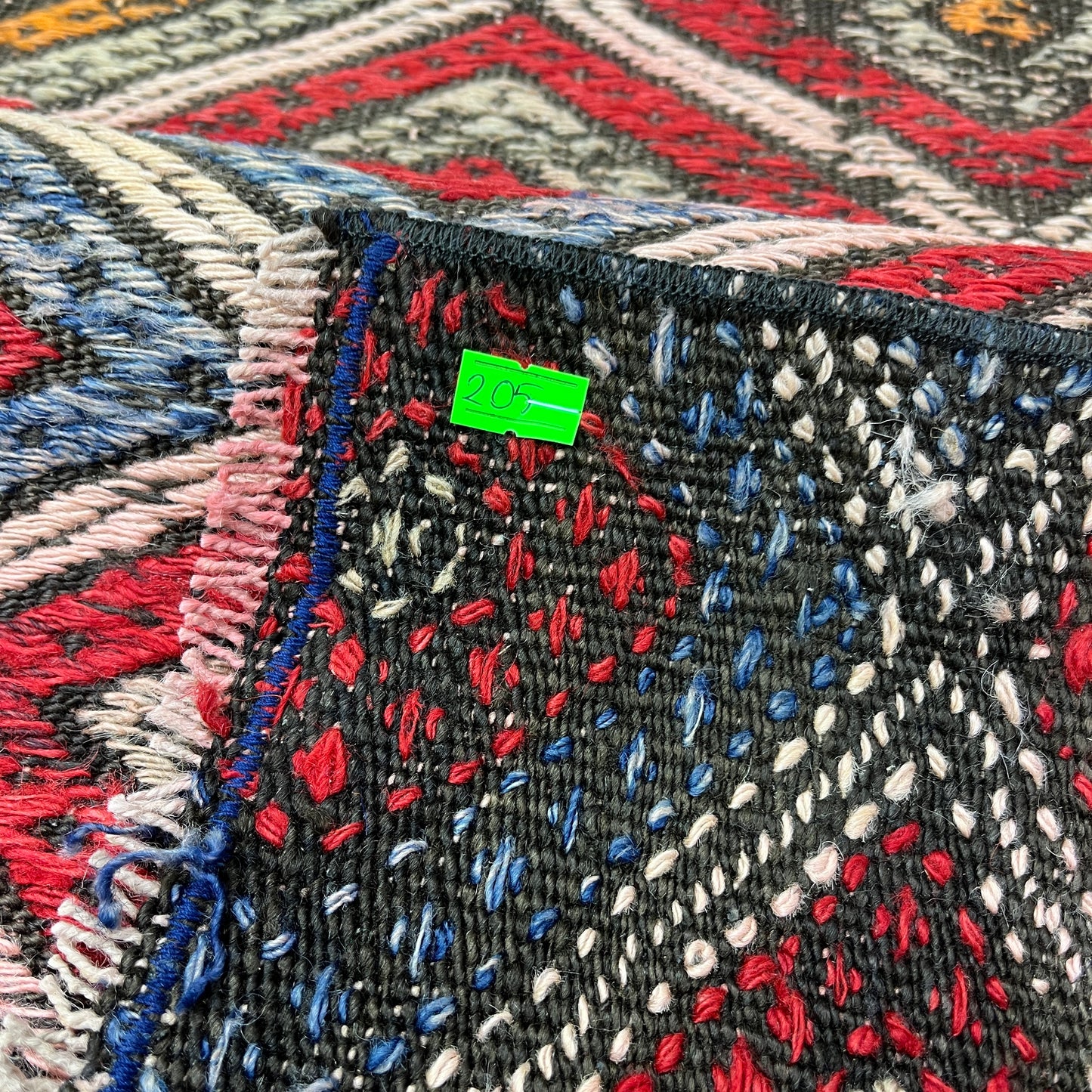 Handwoven Turkish Vintage Kilim (2'8" x 4'9")