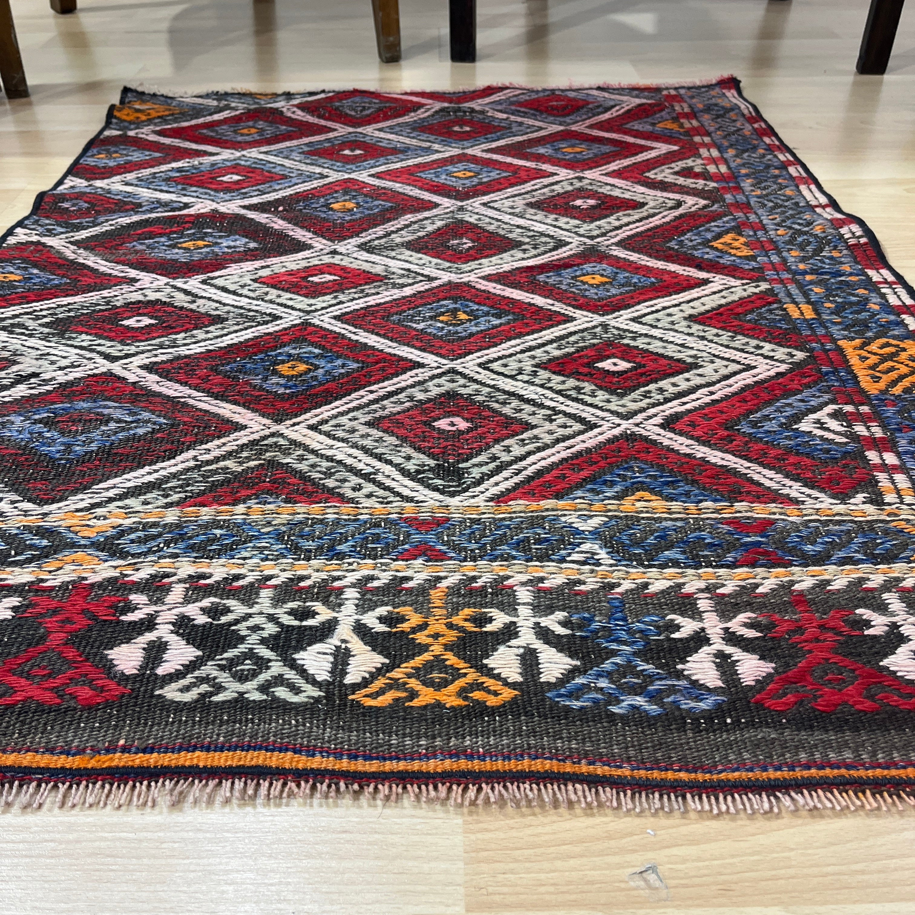 Authentic Handwoven Turkish Kilim