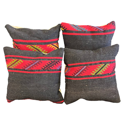 Ethnic Cushion Cover Set (16" x 16")