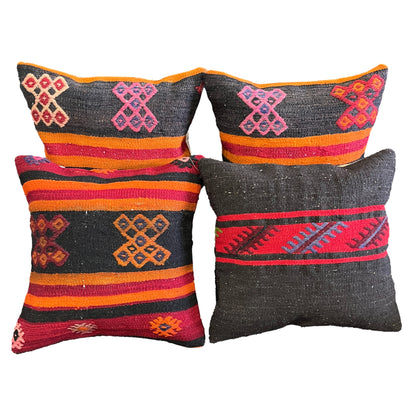 Ethnic Cushion Cover Set (16" x 16")