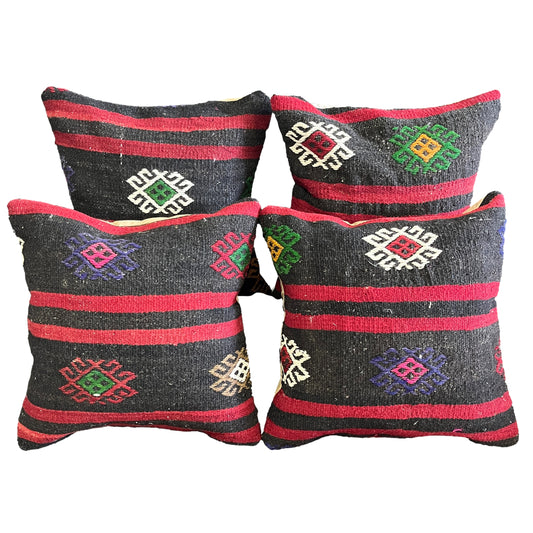 Ethnic Cushion Cover Set (16" x 16")