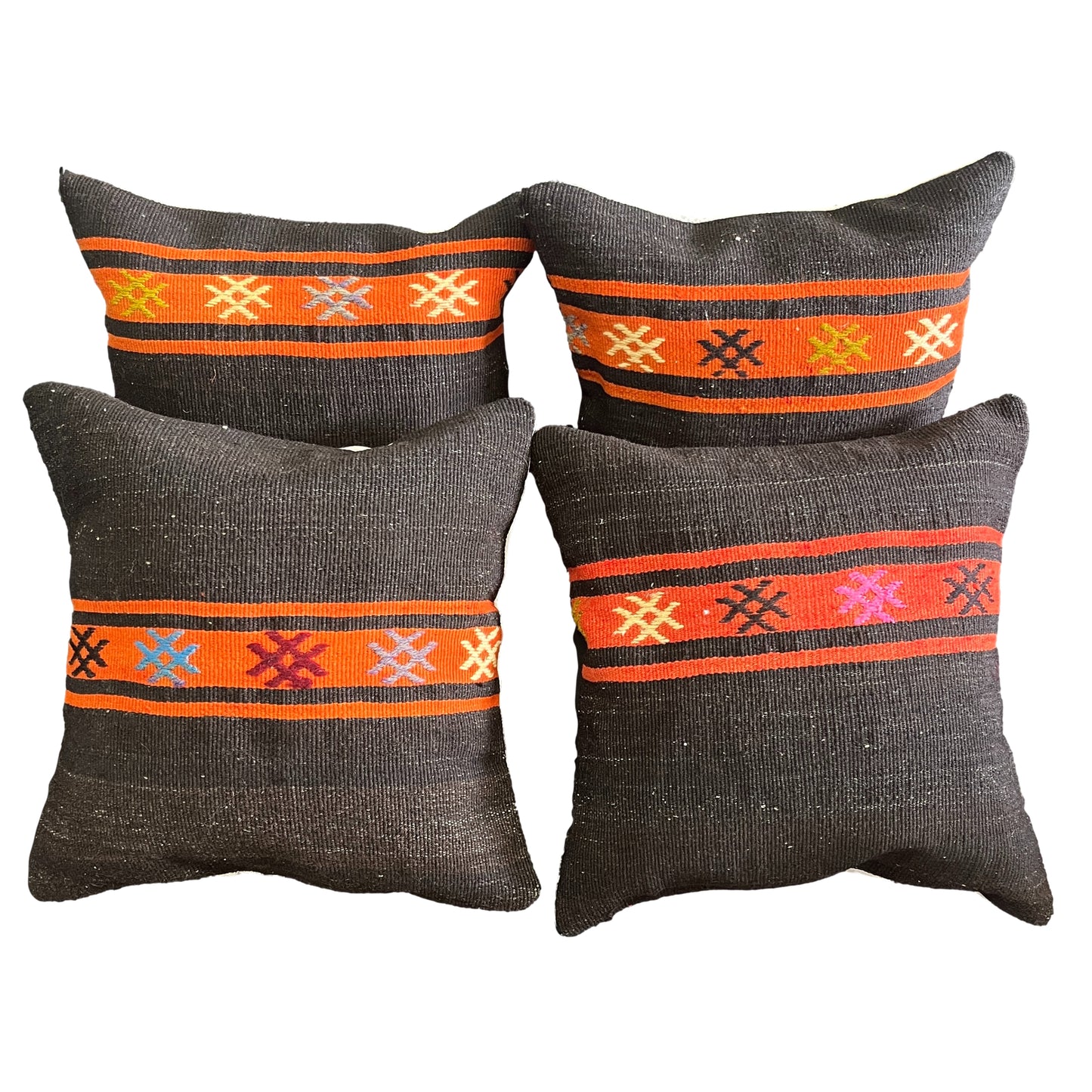 Ethnic Cushion Cover Set (16" x 16")