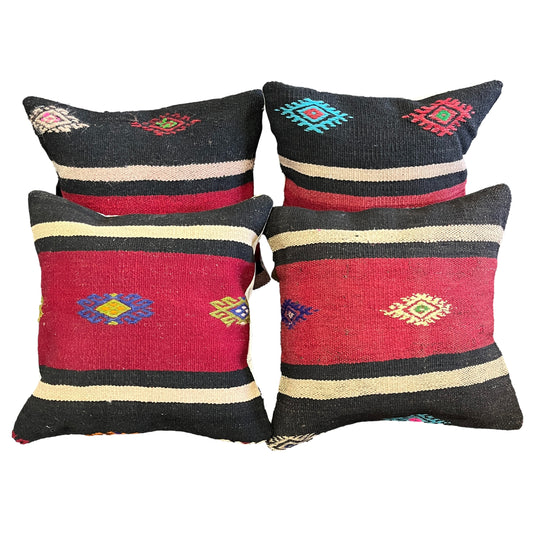 Ethnic Cushion Cover Set (16" x 16")