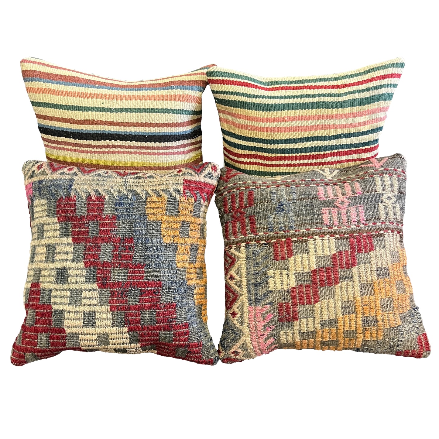 Ethnic Cushion Cover Set (16" x 16")