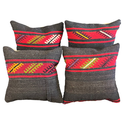 Ethnic Cushion Cover Set (16" x 16")