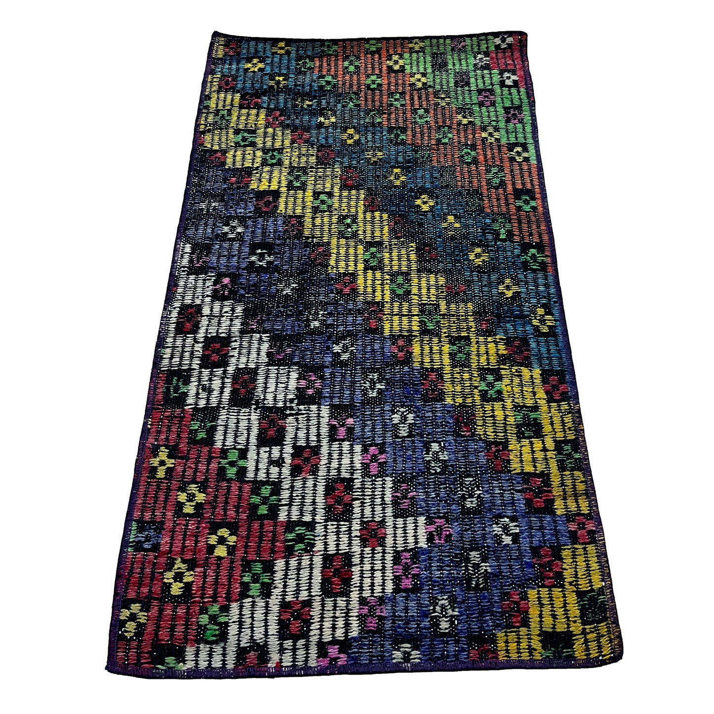 Handwoven Turkish Vintage Kilim (1'8" x 2'11")