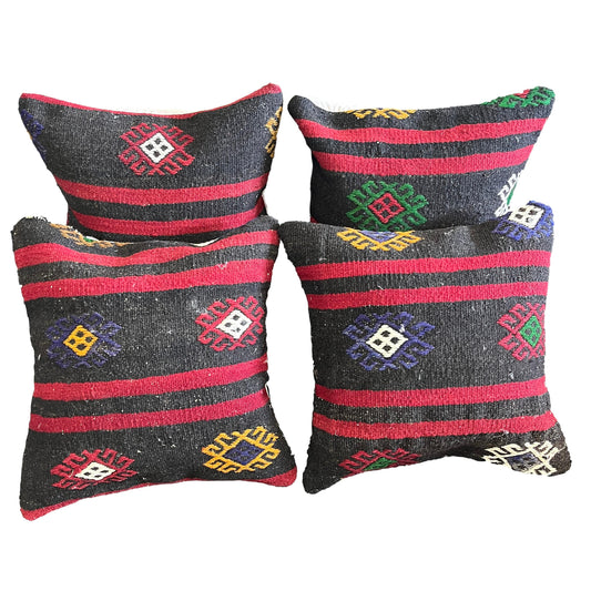 Ethnic Cushion Cover Set (16" x 16")