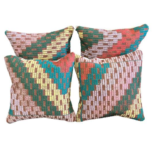 Ethnic Cushion Cover Set (16" x 16")