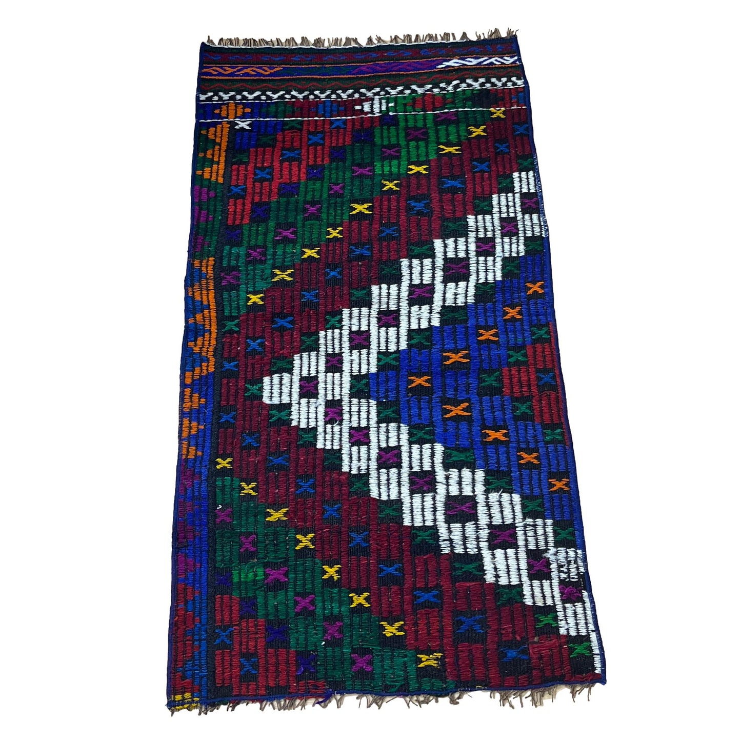 Handwoven Turkish Vintage Kilim (2'2" x 4'1")